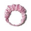 Bandeau Elastique en Couleur Unie en Satin - Rose clair 