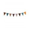 Drapeau de Traction Suspendu en Toile de Fond de Fanion de Fête d'Halloween - multicolor B 