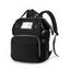 Sac à Dos D'Allaitement Imperméable à Large Capacité pour Bébé - Noir 