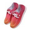 Ombre Print Lace Up Low Top Casual Shoes - multicolor A EU 39