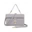 Pomelo Best Sac à Bandoulière Simple avec Poignée en Haut Multifonctionnel - Gris Clair REGULAR