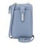 Pomelo Best Mini Sac à Bandoulière Simple Multifonctions pour Téléphone Portable - Bleu Pastel REGULAR