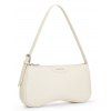 Pomelo Best Sac à Baguette sous Bras Simple Zippé Motif de Nid D'Abeille - Blanc de Crème REGULAR