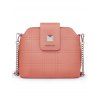 Sac à Bandoulière Décontracté Simple Surpiqûres en Couleur Unie - Orange de Basketball REGULAR