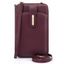 Pomelo Best Mini Sac à Bandoulière Simple Multifonctions pour Téléphone Portable - Rouge Vineux REGULAR