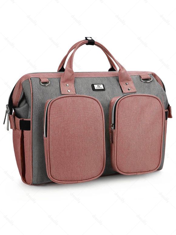 Pomelo Best Sac à Langer et Main Multi-couches de Grande Capacité - Rose REGULAR