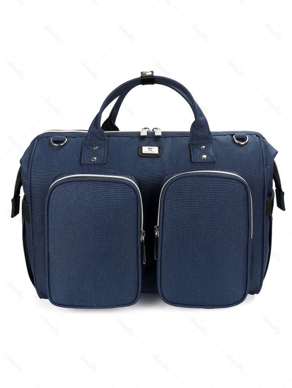 Pomelo Best Sac à Langer et Main Multi-couches de Grande Capacité - Cadetblue REGULAR