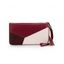 Pomelo Best Porte-Monnaie Zippée Caractère en Blocs de Couleurs à Rabat - Rouge Vineux REGULAR