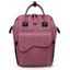 Pomelo Best Sac à Dos Minimaliste Contrasté Zippé avec Grande Capacité - Rose clair REGULAR