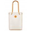 Pomelo Best Sac à Main en Blocs de Couleurs de Grande Capacité - Beige 
