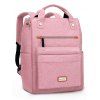 Pomelo Best Sac à Langer Dos Simple de Grande Capacité en Couleur Unie - Rose REGULAR