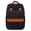 Pomelo Best Sac à Langer Dos Multifonctionnel en Couleur Unie avec Grande Capacité - Noir 