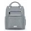 Pomelo Best Sac à Langer Dos Simple de Grande Capacité en Couleur Unie - Gris Clair REGULAR
