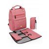 Pomelo Best Sac à Langer Dos Simple de Grande Capacité en Couleur Unie - Rose clair REGULAR
