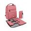 Pomelo Best Sac à Langer Dos Simple de Grande Capacité en Couleur Unie - Rose clair REGULAR