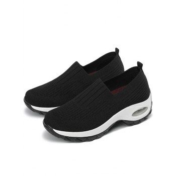 

Breathable Slip On Casual Sport Shoes, Black