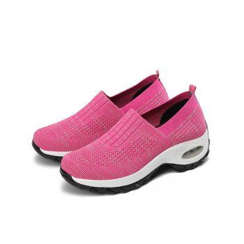 

Breathable Slip On Casual Sport Shoes, Red