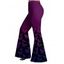 Pantalon Ombre à Imprimé Papillon à Taille Élastique Grande Taille - multicolor A XL | US 14