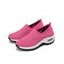 Breathable Slip On Casual Sport Shoes - Rose clair EU 35