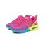Ombre Lace Up Breathable Casual Running Sport Shoes - multicolor A EU 36