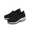 Breathable Slip On Casual Sport Shoes - Noir EU 41