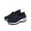 Breathable Slip On Casual Sport Shoes - Noir EU 42