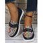 Animal Textured Slip On Flat Loafers - multicolor EU 37