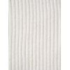 Plain Ribbed Knit Drop Shoulder Slit Straight Sweater Dress - WHITE XXL