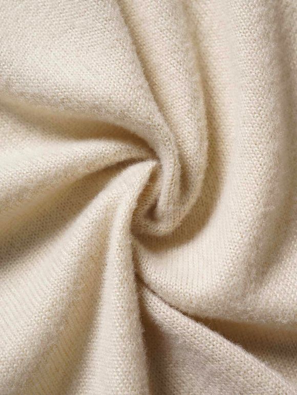 Ensemble de Haut Court Tricoté à Manches Longues à Bretelle Réglable et de Camisole Rayée - café lumière S | US 4