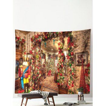 

Christmas 3D Print Home Decor Hanging Wall Tapestry, Multicolor a