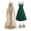 Robe à Capuche Longue Texturée à Bretelle Fine en Treillis et de Couleur Unie - multicolor S | US 4