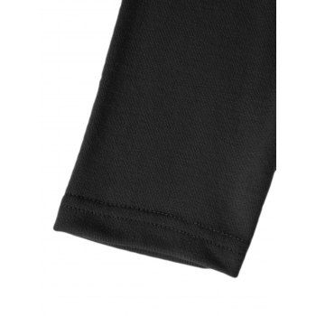 Cinched Ruched Surplice Plunge Belted Midi Dress Solid Color High Waist Long Sleeve Dress 