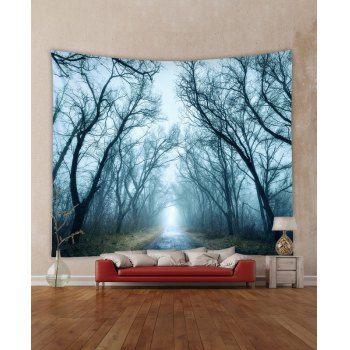 

Forest Pattern Home Decor Hanging Wall Tapestry, Multicolor b