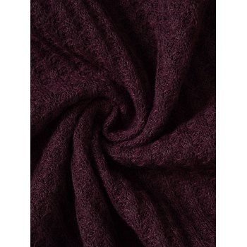 Cinched Ruched Ruffles Tie Knot Knit Top Long Sleeve Solid Color Sweetheart Neck Knitted Top 