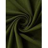 Robe Décontractée Vintage en Blocs de Couleurs à Taille Haute - Vert S | US 4