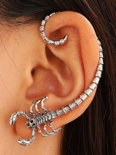 Gothic Ear Cuff Scorpion Alloy Trendy Ear Cuff