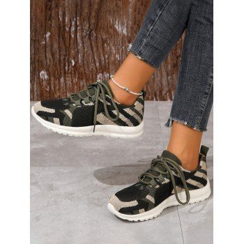 

Women's Camouflage Sports Shoes Breathable Low Top Running Jogging Sneakers Casual Outdoor Gym Trainers, Apricot