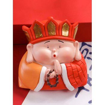 

Journey to the West Creative Refrigerator Magnet 3D National Trend Tang Monk Pig Q Version, Red