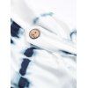 Robe Mi-Longue Décontractée Teintée Manches Bouffantes à Taille Moyenne pour Femme - Blanc S | US 4