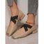 Women Casual Low Heeled Versatile Square Toe Fashionable Thick Heel Non-Slip Shoes - Noir EU 36