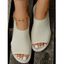 Women's Knitted Casual Outdoor Sporty Sandals Peep Toe Cut-out Elastic Slip On Shoes - multicolor A EU 43