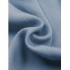 Robe D'Eté Superposée en Couleur Unie à Epaule Nouée à Col V - Bleu clair XL | US 12