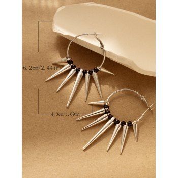 Fashion Rivet Punk Gothic Festival Gift Dangle Earrings