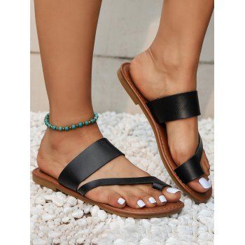 Fashionable Summer Beach Flats Flip Flops Outdoor Slippers