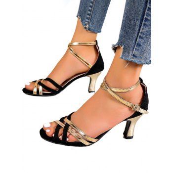 New Crisscross Gladiator Stiletto Buckle Summer Sandals