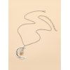 Robe Bracelet Bracelet et Boucles D'Oreilles Pendantes Motif Rose de Cristal Brillant et Crâne - Blanc S | US 4