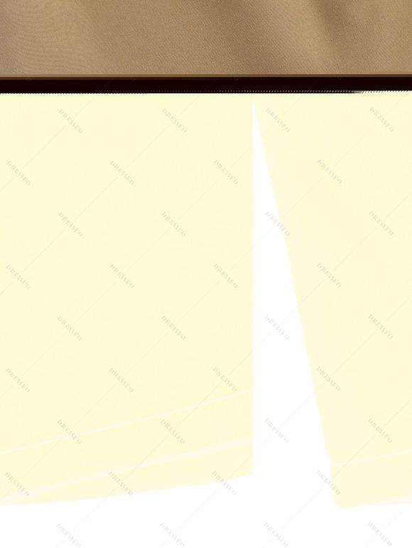 Short de Plage Décontracté en Couleur Unie Taille à Cordon - café lumière XL