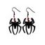 Boucles D'Oreilles Pendantes Motif Araignée Style Gothique - multicolor C 