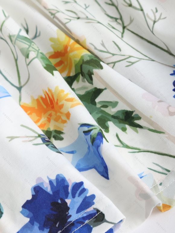 Robe à Capuche Etoile Lune et Chaîne Floral avec Bouton - Vert profond S | US 4