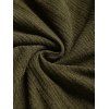 Pull à Capuche Texturé Jointif Croisé Boutonné - café S | US 4
